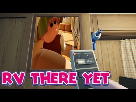 Видео: Уехал на кемпинг. Нарезка по игре "RV there yet"