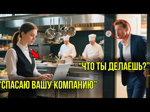 Видео: Миллиардер Видит, Как Девушка Пишет Код На Кухне Кафе – Она Решила Главную Проблему Его Компании...
