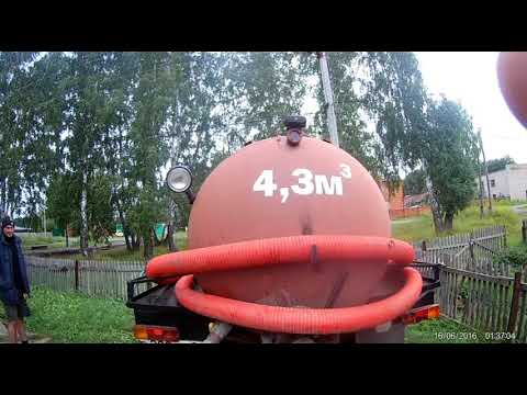 Видео: ГАЗ 3307 или рабочий день АССЕНИЗАТОРЩИКА !