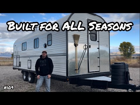 Видео: Peak Mtn Camp X30: идеальный круглогодичный прицеп для постоянного проживания