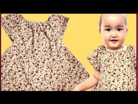 Видео: Өте оңай пішілетін және тігілетін балаларға арналған какеткалы көйлек / Пішу және тігу