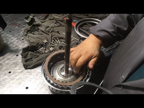 Видео: Сборка пакетов B/E  ZF #4HP16 (#Daewoo, #Chevrolet (Lacetti), Grand Vitara Suzuki)