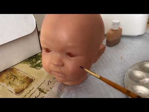 Видео: УРОКИ РЕБОРНИНГА . КАК САМОМУ СДЕЛАТЬ КУКЛУ РЕБОРН ? АЗИАТСКИЙ МАЛЫШ # 2 . How to make your reborn .