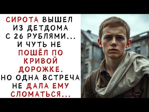 Видео: СИРОТА вышел из детдома с мешком и 26 рублями…И уже был на грани  Но одна встреча изменила вс
