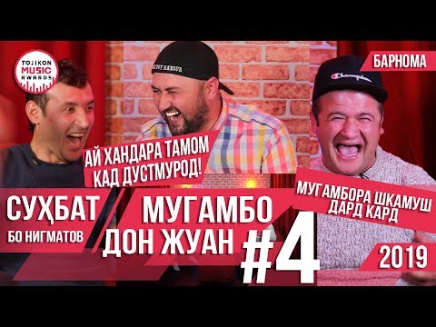 Видео: Мугамбо ва Дон Жуан 1000с гирифтан? Суҳбат Бо Нигматов #004