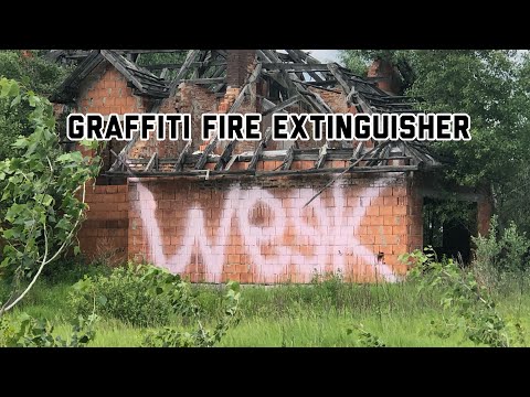 Видео: КАК СДЕЛАТЬ ОГНЕТУШИТЕЛЬ ДЛЯ ГРАФФИТИ