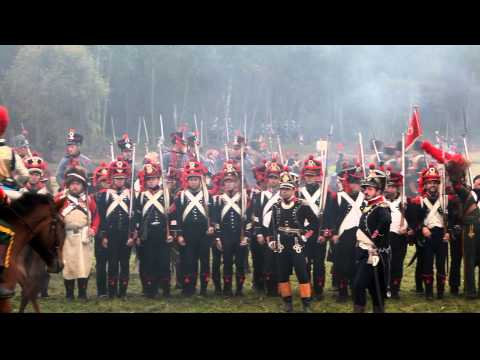 Видео: БОРОДИНО, BORODINO 2012 . Реконструкция сражения