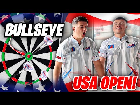 Видео: Мы играли в дартс в Нью-Йорке... за 500 долларов | Открытый чемпионат США!