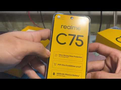 Видео: Realme C75 RMX3941 Обзор распаковка смартфон 2025 года