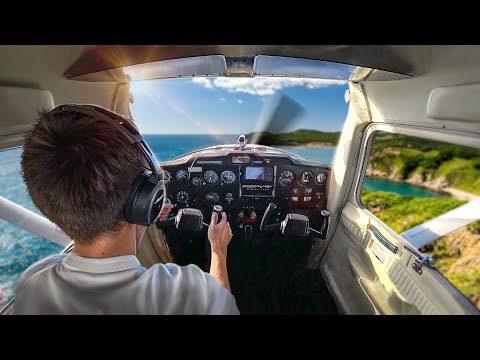 Видео: Мой первый СОЛЬНЫЙ полёт! На самом опасном аэродроме..
