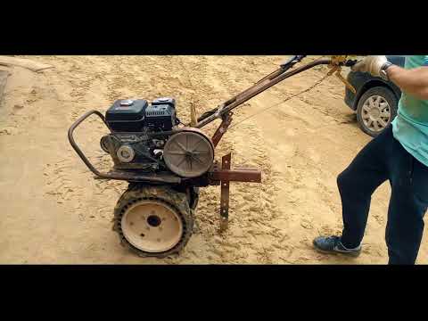 Видео: мотоблок МБ-1 Каскад и двигатель RedVerg 6,5 л c  2018 год