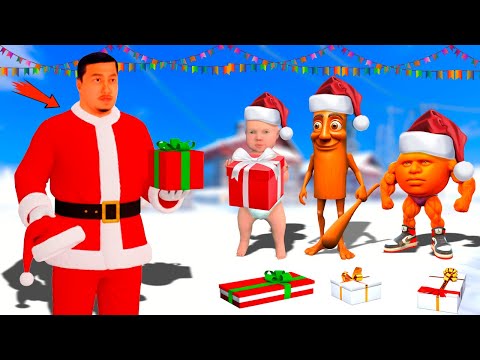 Видео: ЕРЛАН АҒА АЯЗ АТА БОЛЫП БРЕЙНРОРТТАРҒА СЫЙЛЫҚ БЕРДІ (GTA V)