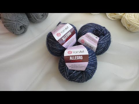 Видео: Новая красивая пряжа. Пряжа по очень выгодным ценам!