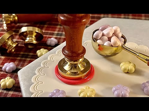 Видео: [ASMR] Видео с сургучом для сна