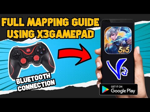 Видео: Как настроить беспроводной контроллер X3 на Mobile Legends | без отключения (без бана)