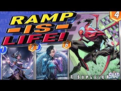 Видео: Превосходный Человек-Паук СУПЕРЗАРАЖАЕТ Ramp! Marvel Snap НОВЫЙ СЕЗОН