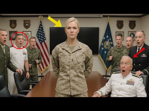Видео: Командир морской пехоты США спросил её звание в шутку пока  услышал генерал армии и не рухнул в шоке