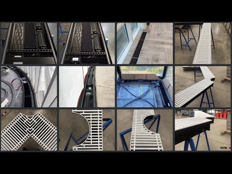 Видео: Конвекторы отопления VITRON. Встраиваемые