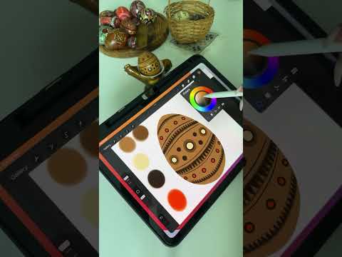 Видео: Малюю писанку інкрустацію 🤩 2
