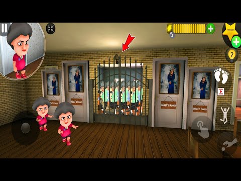 Видео: Scary Teacher 3D Multi Miss T Clones Новое обновление главы Новый уровень розыгрыша!