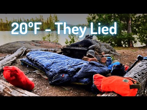 Видео: Почему ваш спальный мешок при температуре 20° все еще ледяной при температуре 30°!