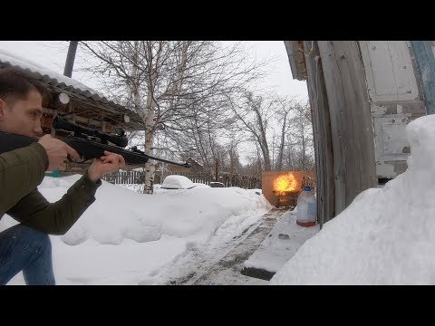 Видео: Пробиваю пневматикой всякую херню