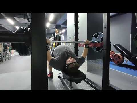 Видео: Жим с упоров средним хватом 5*2-180