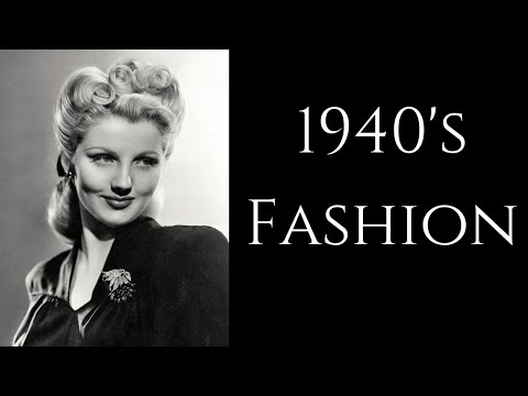 Видео: МОДА 1940-Х ГОДОВ – СЕАНСЫ ПО ИСТОРИИ МОДЫ