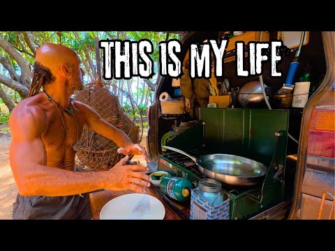 Видео: Австралийский бушмен процветает в тропическом раю