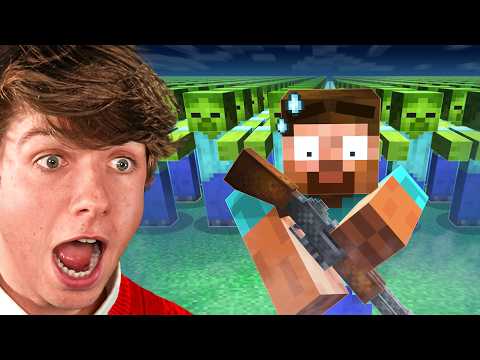 Видео: Я Выжил в Самом Большом Зомби-Апокалипсисе в Minecraft!