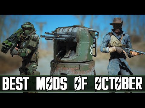 Видео: 5 лучших модов Fallout 4 — октябрь