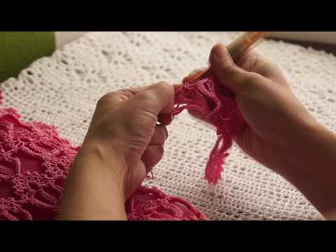 Видео: Ленточное кружево( соединение ) 2часть (узор#36)