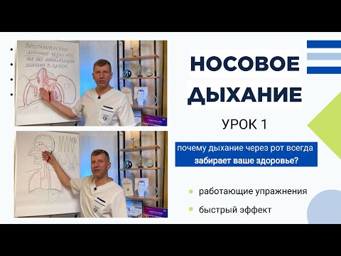 Видео: Все кто дышит ртом - больны. И если болезнь ещё не проявилась в полной мере, процесс уже развивается