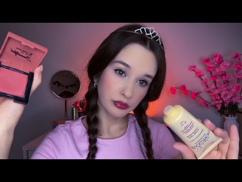 Видео: АСМР МАКИЯЖ Дочь Маминой Подруги Toxic Girl Makeup ASMR