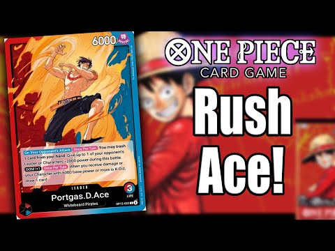 Видео: Агро-раш Ace — это весело! — Профиль колоды R/B Ace OP13