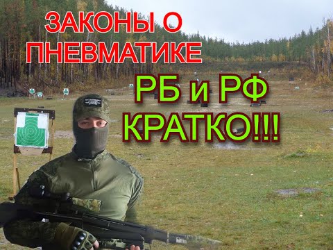 Видео: Пневматическое Оружие: ЗАКОНЫ и ПРАВИЛА! Очень кратко. #youtube #новости #интересно