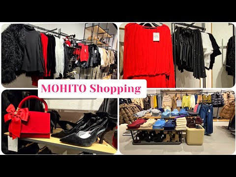 Видео: MOHITO: Стильні Пуховики,Оксамитові Нарядні Речі,Блузи з Органзи,Вечірні Сумки.