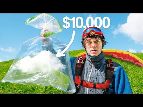 Видео: Я поймал облако в мешок и продал его как искусство.