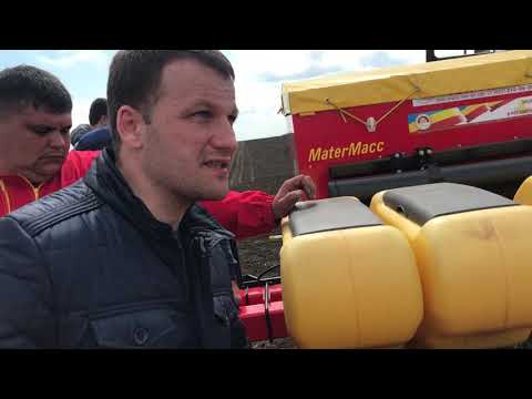 Видео: Демонстрационный показ Сеялки точного высева MS 8100 8x2x70 Twin Row, MaterMacc (Италия), часть 3