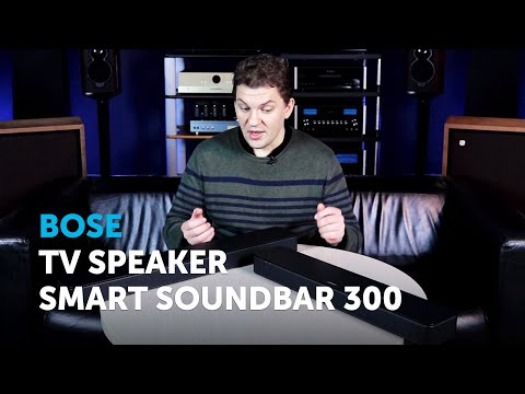 Видео: Bose Smart Soundbar 300 и TV Speaker | Сразу два саундбара