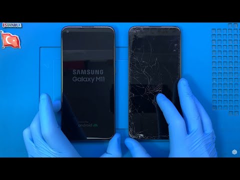 Видео: Замена экрана Samsung Galaxy M11