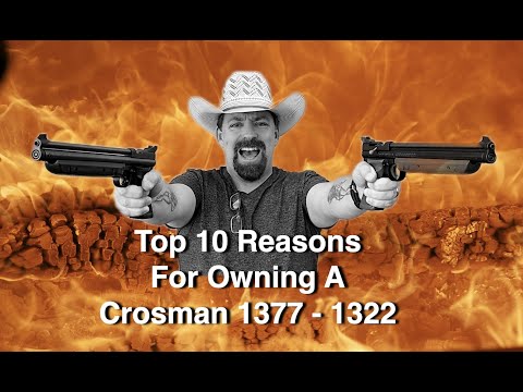 Видео: 10 главных причин приобрести пневматический пистолет Crosman 1377–1322