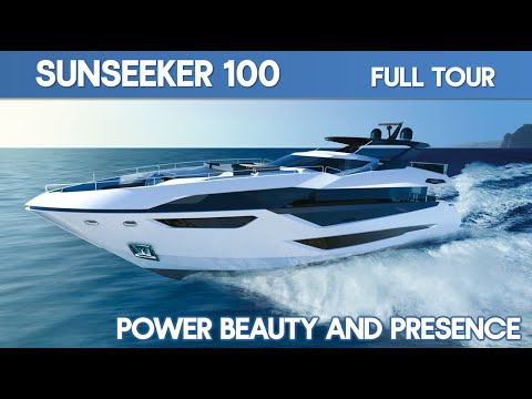 Видео: Sunseeker 100 I Полный тур