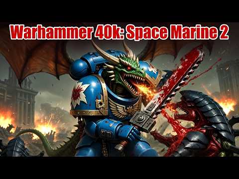 Видео: ДРАКОН КОСМОДЕСАНТНИК разнёс ТИРАНИДОВ в клочья! 🔥 Warhammer 40k: Space Marine 2 - СТРИМ
