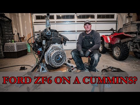 Видео: Подготовка Cummins к трансмиссии Ford ZF6