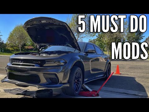 Видео: Первые 5 модификаций, которые вы ОБЯЗАТЕЛЬНО должны сделать на Dodge Charger 392 Scat Pack