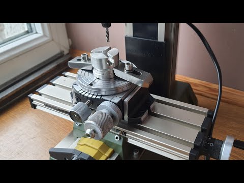 Видео: самодельная мини делительная головка. для мини фрезера.