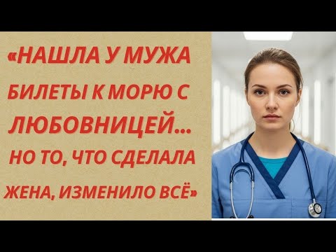 Видео: «Нашла у мужа билеты к морю с любовницей… Но то, что сделала жена, изменило всё»