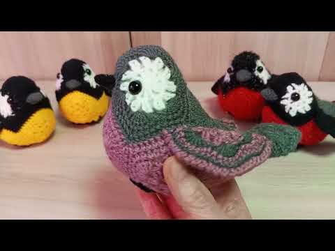 Видео: Давайте свяжем Африканскую синичку!🐦