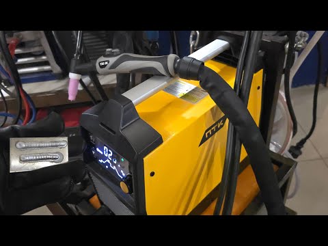 Видео: Сварочный аппарат ПТК rilon tig205P  ac/dc lcd в мастерскую!